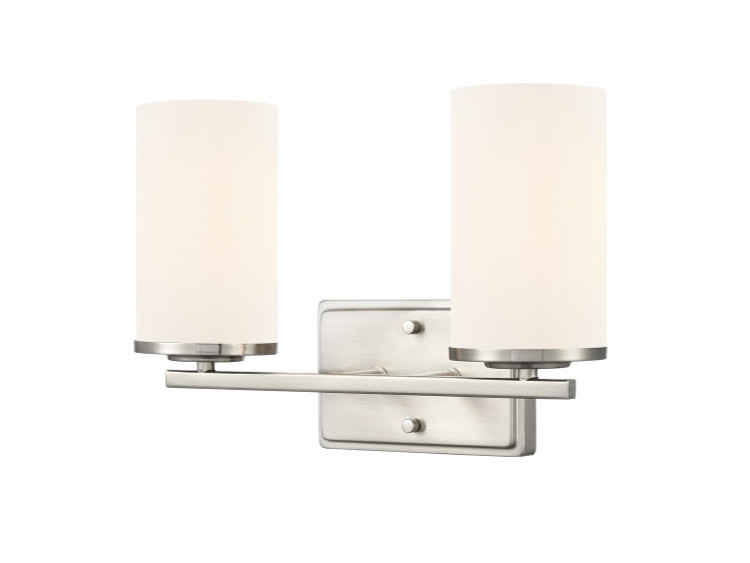 Millennium - 2702WG-BN - Two Light Vanity - Verlana - Brushed Nickel