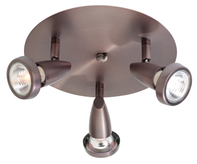 Access - 52221-BRZ - Three Light Cluster Spot - Mirage - Bronze