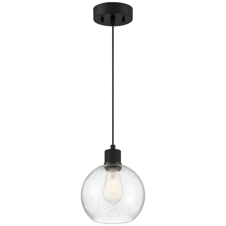 Access - 63142LEDDLP-MBL/SDG - LED Pendant - Port Nine Burgundy - Matte Black