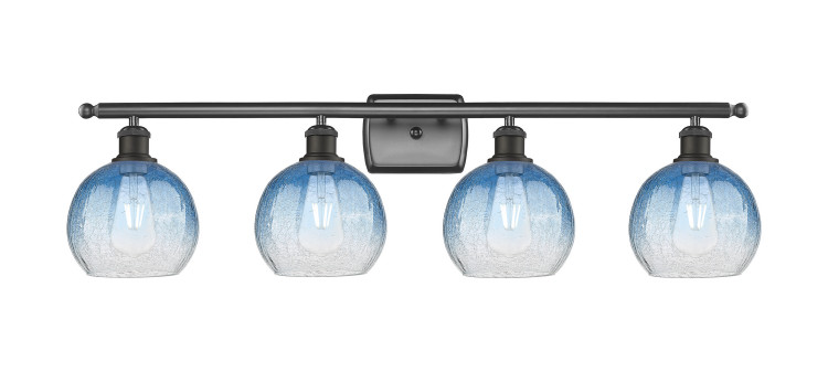 Innovations - 516-4W-OB-G483-8SB - Four Light Bath Vanity - Ballston - Oil Rubbed Bronze