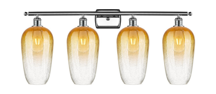 Innovations - 516-4W-PC-G484-7AM - Four Light Bath Vanity - Ballston - Polished Chrome