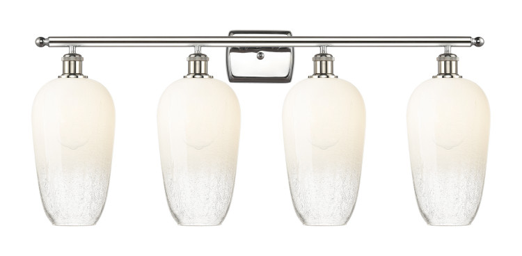 Innovations - 516-4W-PN-G484-7OP - Four Light Bath Vanity - Ballston - Polished Nickel