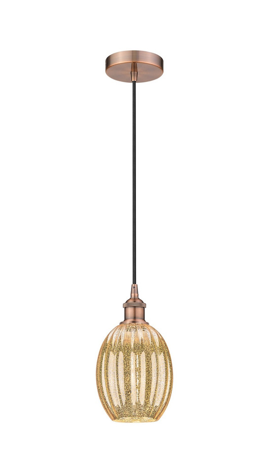 Innovations - 616-1P-AC-G459-6ME - One Light Mini Pendant - Edison - Antique Copper