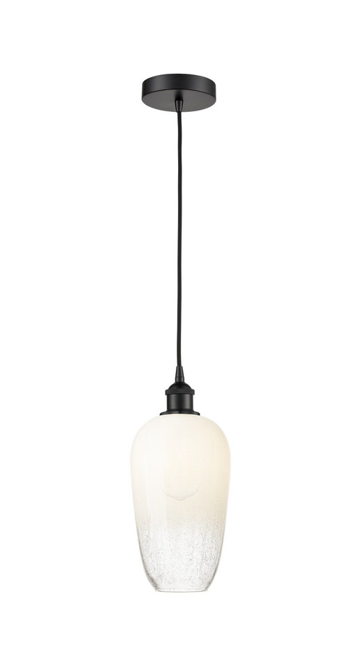 Innovations - 616-1P-BK-G484-7OP - One Light Mini Pendant - Edison - Matte Black
