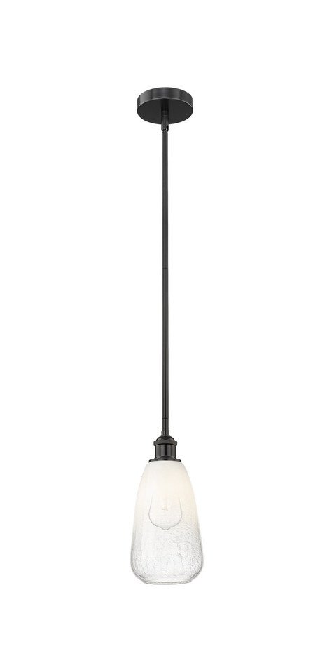 Innovations - 616-1S-BK-G480-6OP - One Light Mini Pendant - Edison - Matte Black