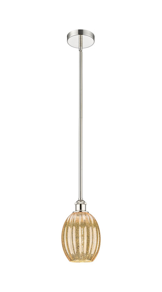 Innovations - 616-1S-PN-G459-6ME - One Light Mini Pendant - Edison - Polished Nickel