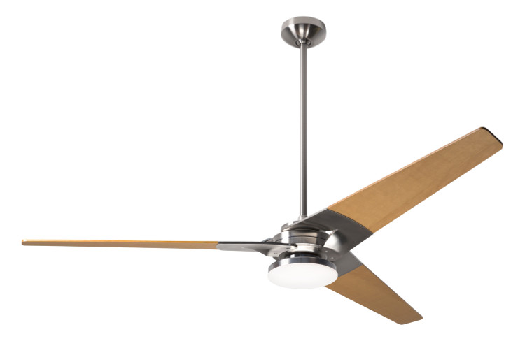 Modern Fan Co - TOR-BN-62-MP-272-004 - 62Ceiling Fan - Torsion - Bright Nickel
