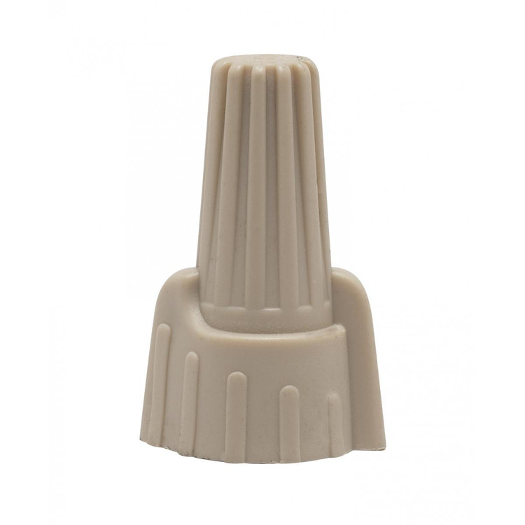 Satco - 90-2238 - Wing Nut Wire Connector With Spring Inserts - Brass Plated