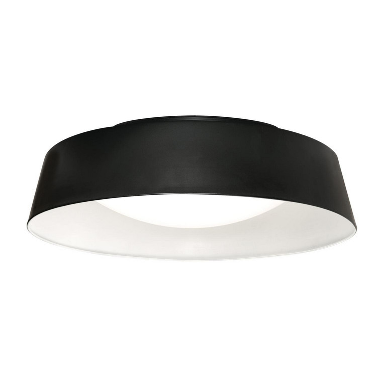 AFX Lighting - DUNF15LAJUDBKWH - LED Flush Mount - Duncan - Black and White AFX Lighting - DUNF15LAJUDBKWH - LED Flush Mount - Duncan - Black and White