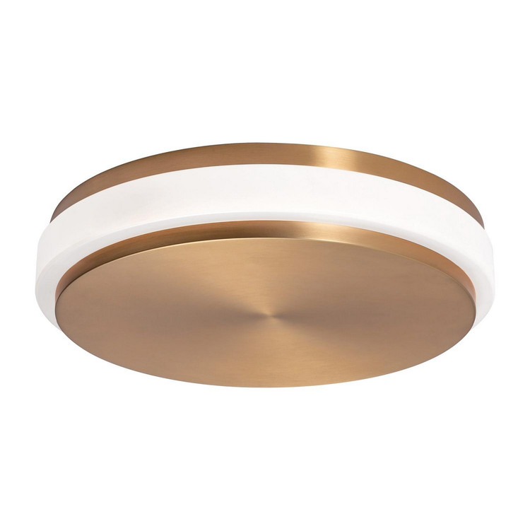 AFX Lighting - EISF14LAJUDLB - LED Flush Mount - Eris - Light Antique Brass