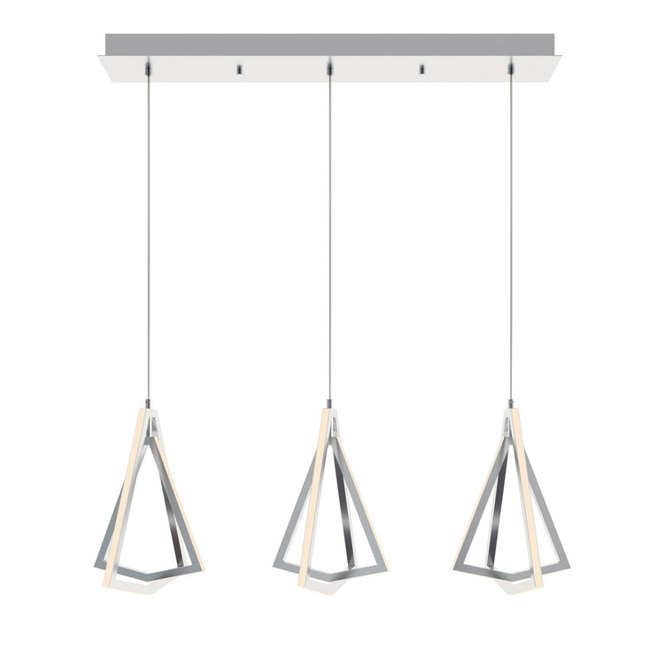 AFX Lighting - GNAP15L30D1SNLNR3 - LED Pendant - Gianna - Satin Nickel