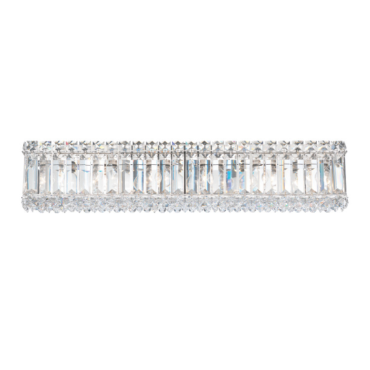 Schonbek - 2224A - Six Light Bath Vanity - Quantum - Stainless Steel