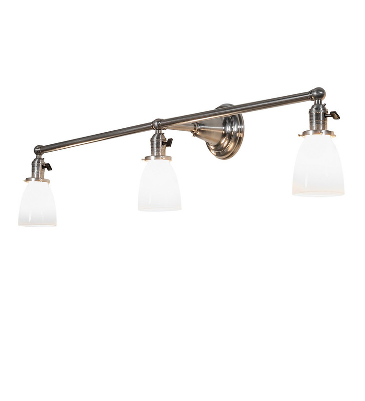 Meyda Tiffany - 260195 - Three Light Vanity - Revival - Brushed Nickel