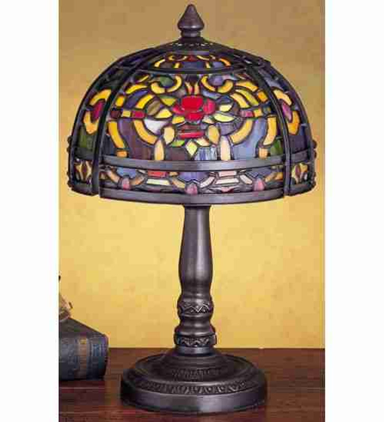 Meyda Tiffany - 27976 - One Light Table Base - Moorish - Mahogany Bronze Meyda Tiffany - 27976 - One Light Table Base - Moorish - Mahogany Bronze