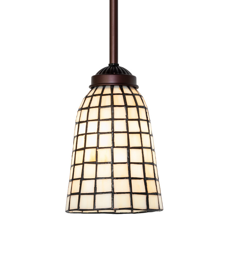 Meyda Tiffany - 30176 - One Light Mini Pendant - Terra Bone - Antique