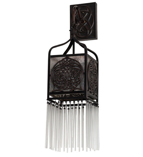 Meyda Tiffany - 50513 - One Light Wall Sconce - Celtic Knot - Mahogany Bronze