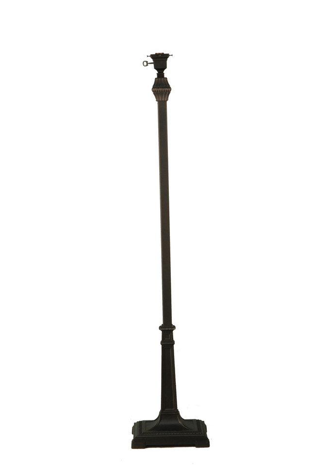 Meyda Tiffany - 56850 - One Light Torchiere - Mission - Mahogany Bronze
