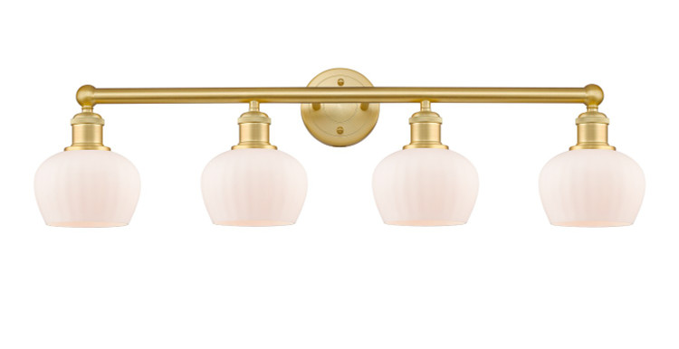 Innovations - 616-4W-SG-G91 - Four Light Bath Vanity - Edison - Satin Gold