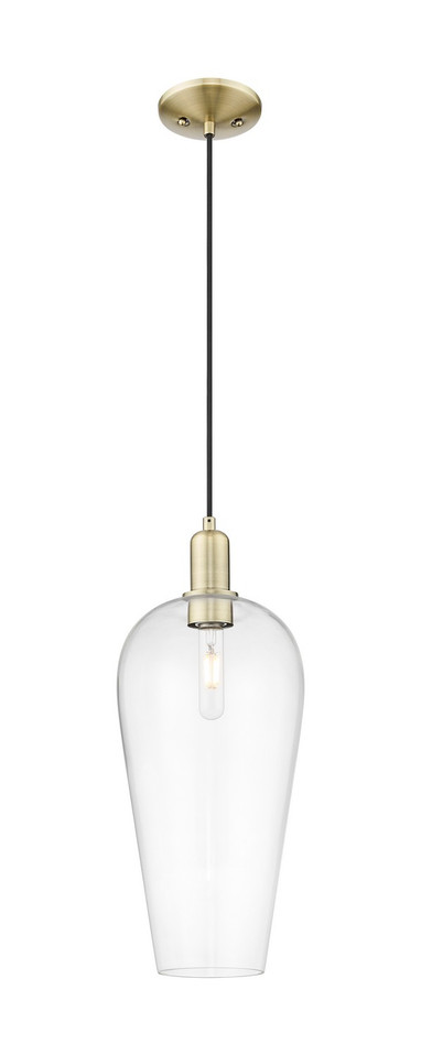Innovations - 716-1P-AB-G456-8CL - One Light Mini Pendant - Arcadia - Antique Brass