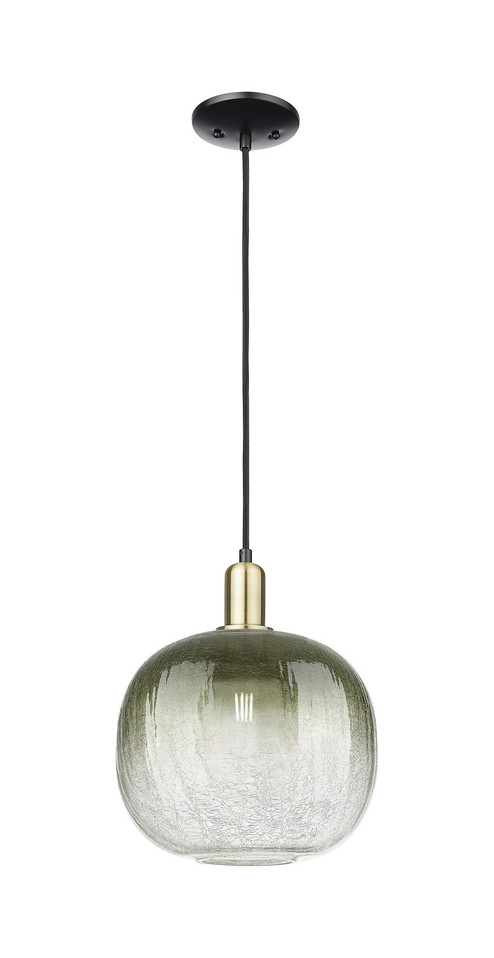 Innovations - 716-1P-BAB-G481-10SL - One Light Mini Pendant - Arcadia - Black Antique Brass