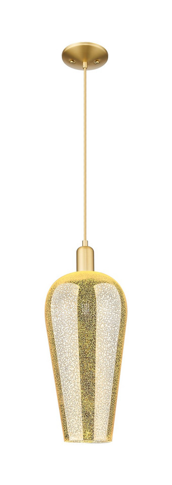 Innovations - 716-1P-SG-G456-8ME - One Light Mini Pendant - Arcadia - Satin Gold