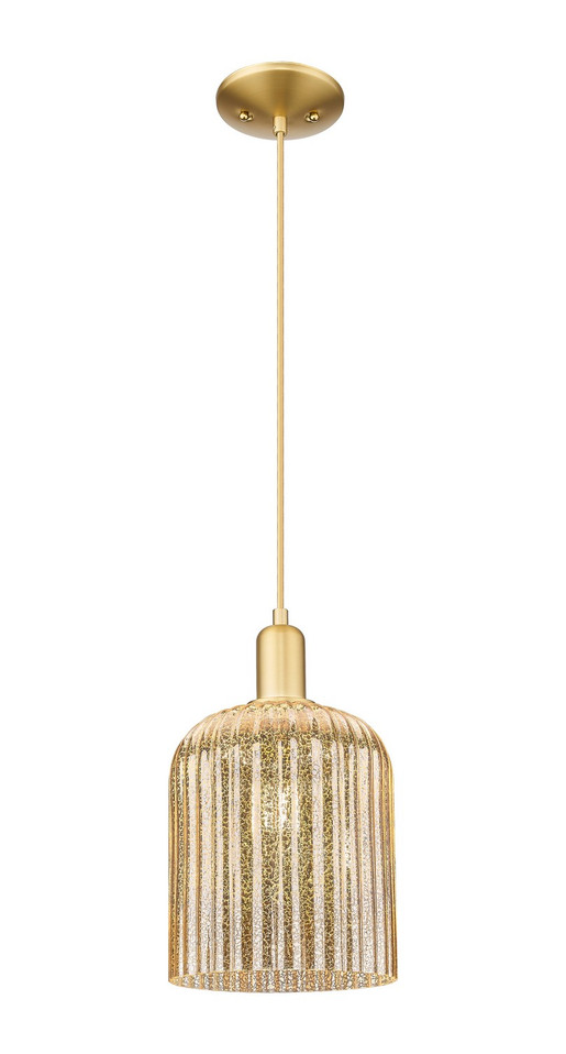 Innovations - 716-1P-SG-G559-8ME - One Light Mini Pendant - Arcadia - Satin Gold