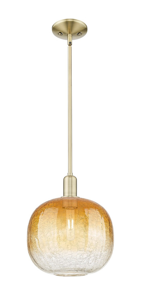 Innovations - 716-1S-AB-G481-10AM - One Light Mini Pendant - Arcadia - Antique Brass