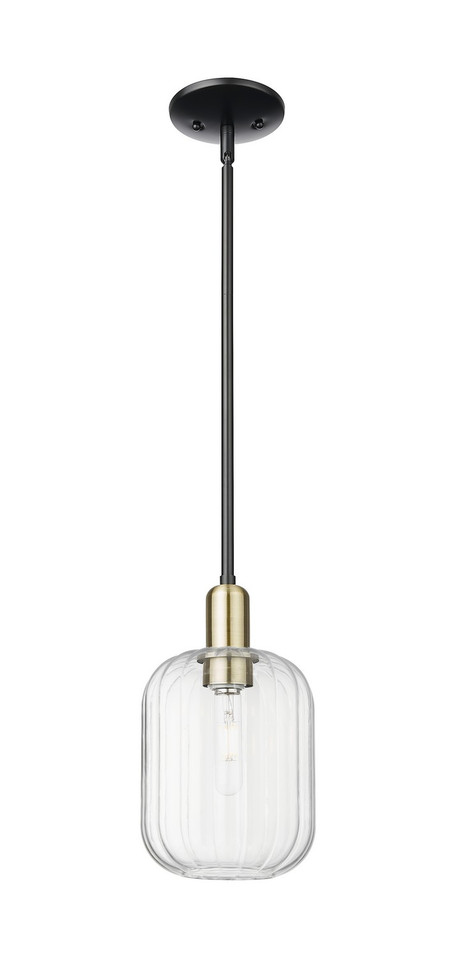 Innovations - 716-1S-BAB-G460-7CL - One Light Mini Pendant - Arcadia - Black Antique Brass