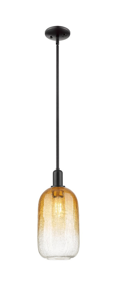 Innovations - 716-1S-BK-G482-7AM - One Light Pendant - Arcadia - Matte Black Innovations - 716-1S-BK-G482-7AM - One Light Pendant - Arcadia - Matte Black