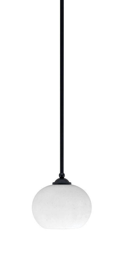 Toltec Lighting - 560-MB-212 - One Light Mini Pendant - Zilo - Matte Black