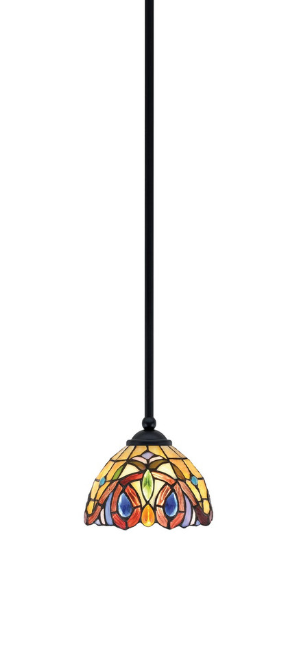 Toltec Lighting - 560-MB-9445 - One Light Mini Pendant - Zilo - Matte Black