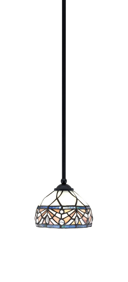 Toltec Lighting - 560-MB-9485 - One Light Mini Pendant - Zilo - Matte Black