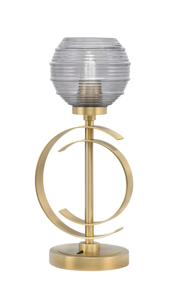 Toltec Lighting - 56-NAB-5112 - One Light Accent Lamp - Accent Lamps - New Age Brass
