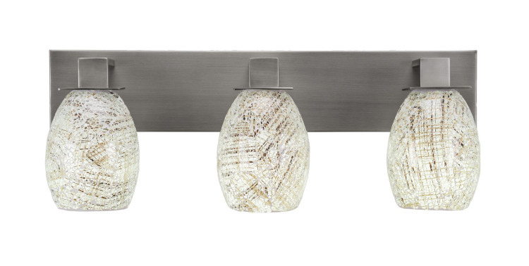 Toltec Lighting - 583-GP-5054 - Three Light Bath Bar - Apollo - Graphite