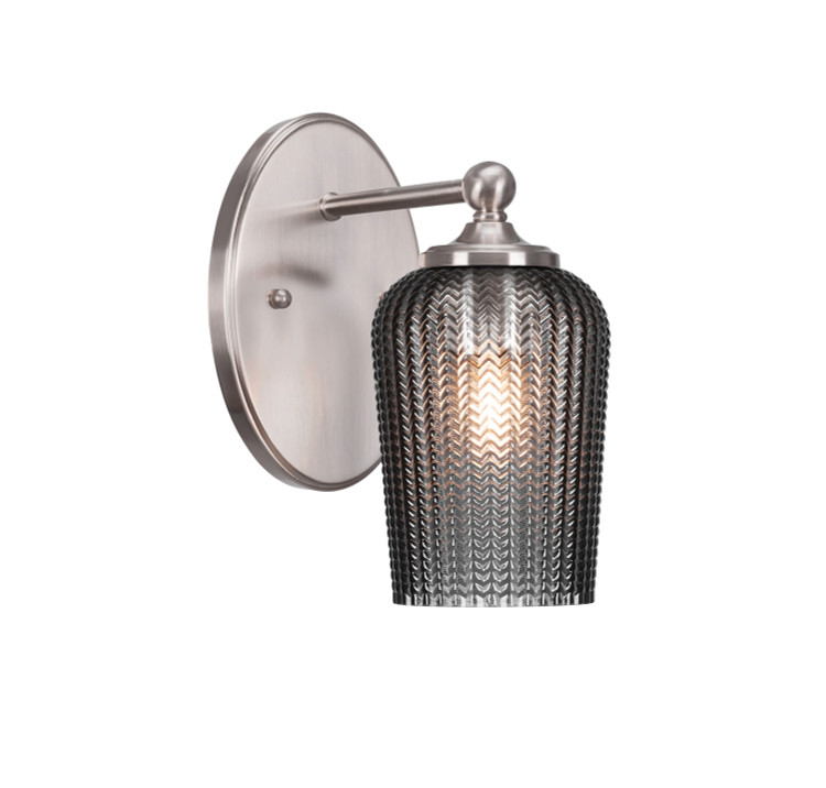 Toltec Lighting - 5911-BN-4252 - One Light Wall Sconce - Capri - Brushed Nickel