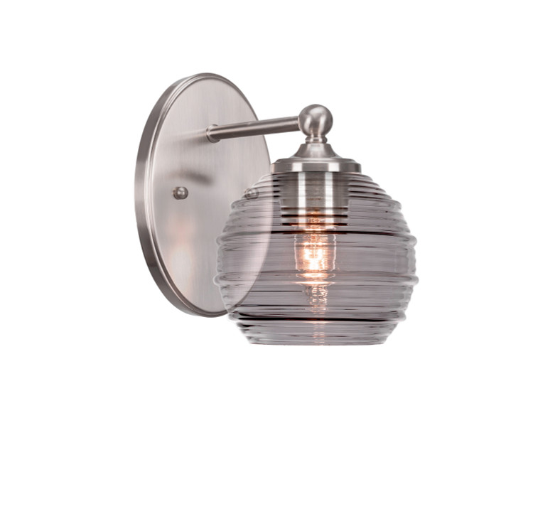 Toltec Lighting - 5911-BN-5112 - One Light Wall Sconce - Capri - Brushed Nickel