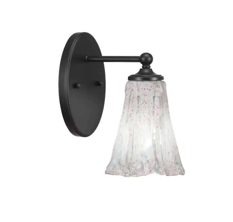 Toltec Lighting - 5911-MB-729 - One Light Wall Sconce - Capri - Matte Black