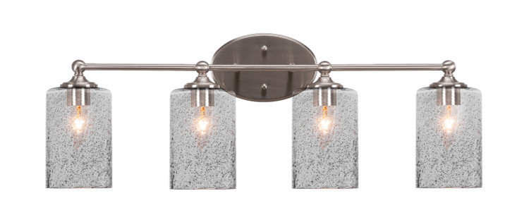 Toltec Lighting - 5914-BN-3002 - Four Light Bathroom Lighting - Capri - Brushed Nickel