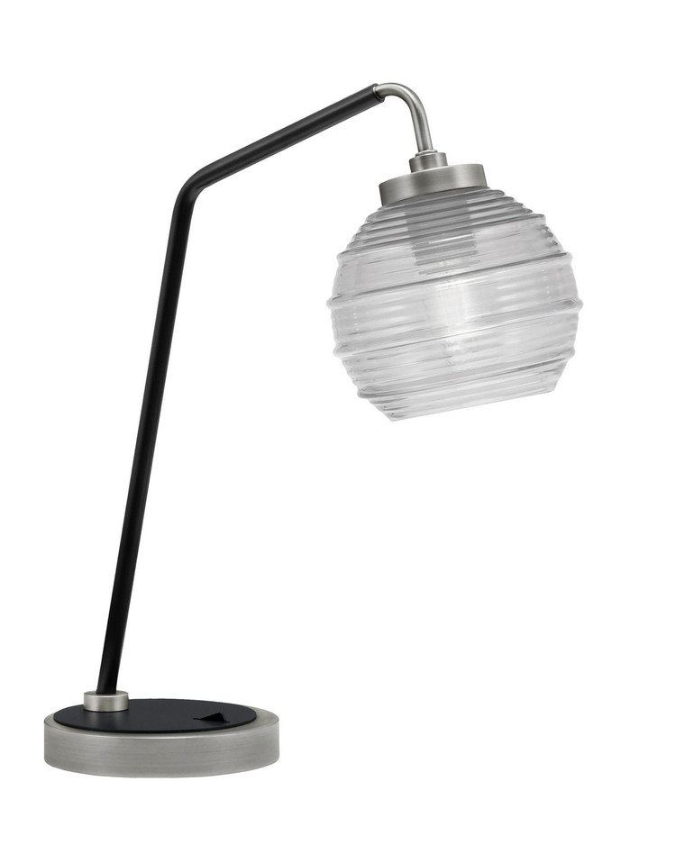 Toltec Lighting - 59-GPMB-5110 - One Light Desk Lamp - Desk Lamps - Graphite & Matte Black