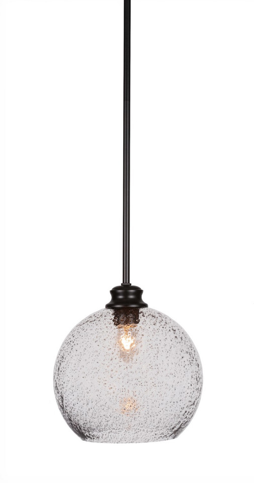 Toltec Lighting - 72-MB-4352 - One Light Pendant - Kimbro - Matte Black