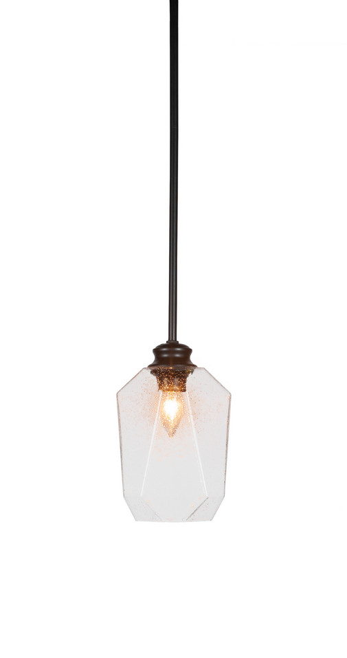 Toltec Lighting - 72-MB-4460 - One Light Pendant - Rocklin - Matte Black