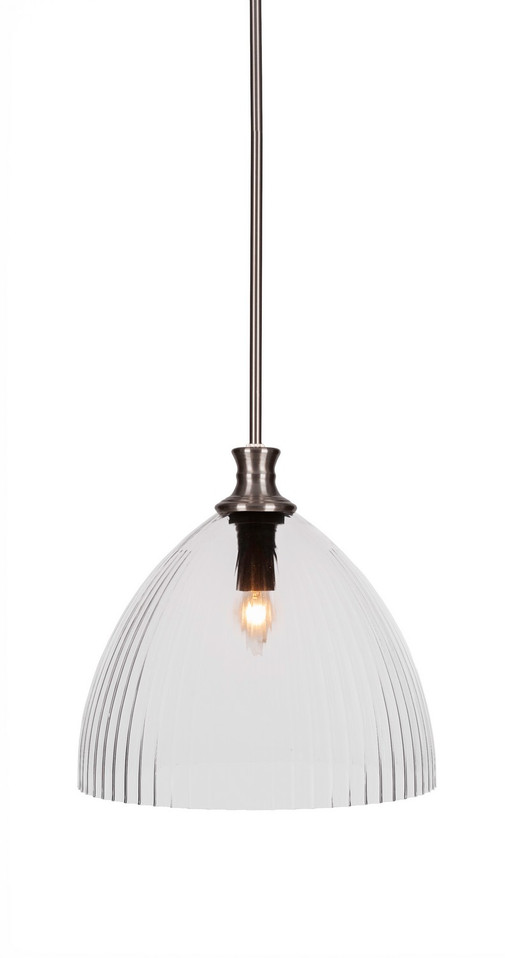 Toltec Lighting - 75-BN-4690 - One Light Pendant - Carina - Brushed Nickel