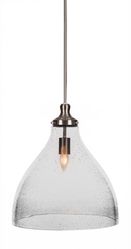 Toltec Lighting - 77-BN-4740 - One Light Pendant - Juno - Brushed Nickel