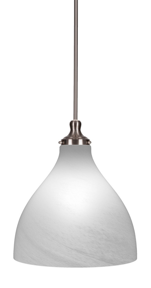 Toltec Lighting - 77-BN-4741 - One Light Pendant - Juno - Brushed Nickel
