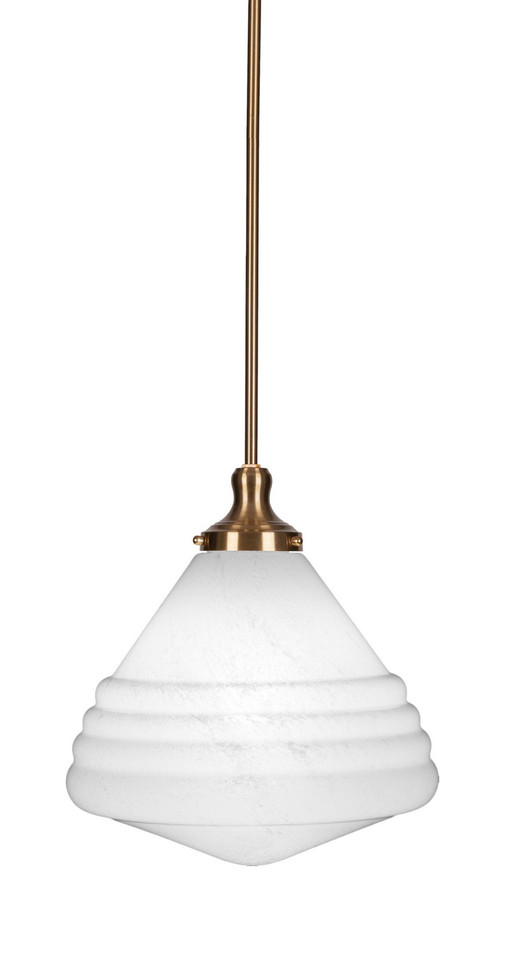 Toltec Lighting - 78-NAB-4731 - One Light Pendant - Juno - New Age Brass