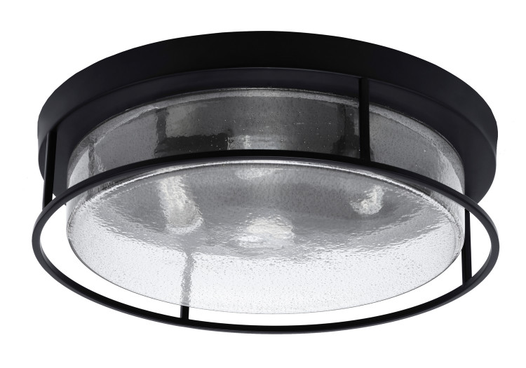 Toltec Lighting - 818-MB-2 - Four Light Flush Mount - Any - Matte Black