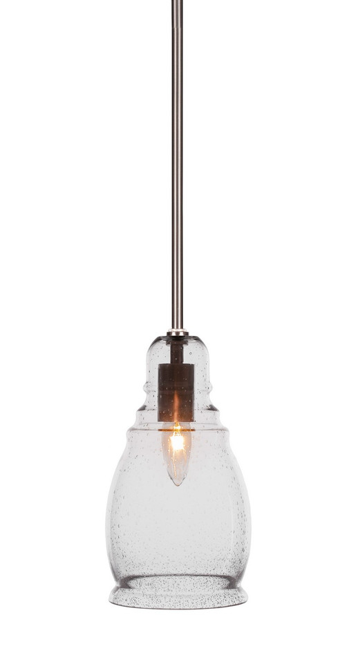 Toltec Lighting - 81-BN-4550 - One Light Pendant - Palisade - Brushed Nickel