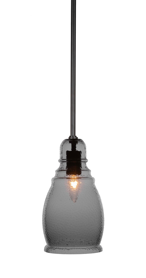 Toltec Lighting - 81-MB-4552 - One Light Pendant - Palisade - Matte Black