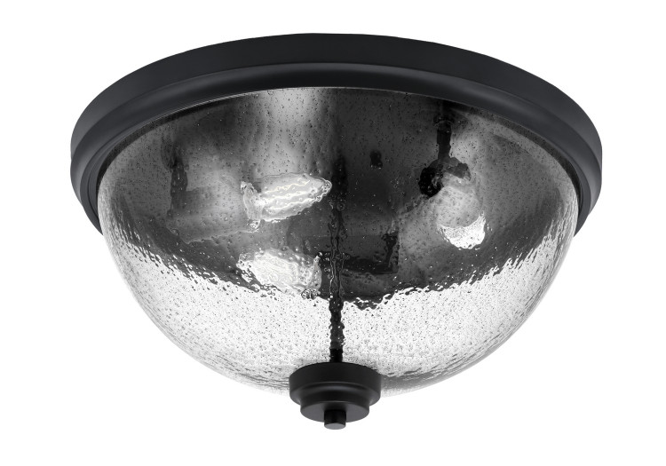 Toltec Lighting - 826-MB-2 - Three Light Flush Mount - Any - Matte Black