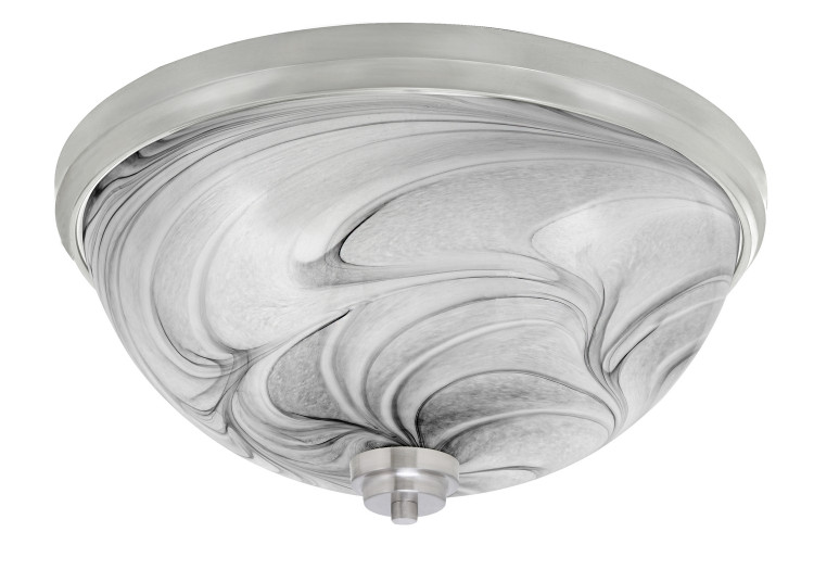 Toltec Lighting - 828-BN-9 - Four Light Flush Mount - Any - Brushed Nickel